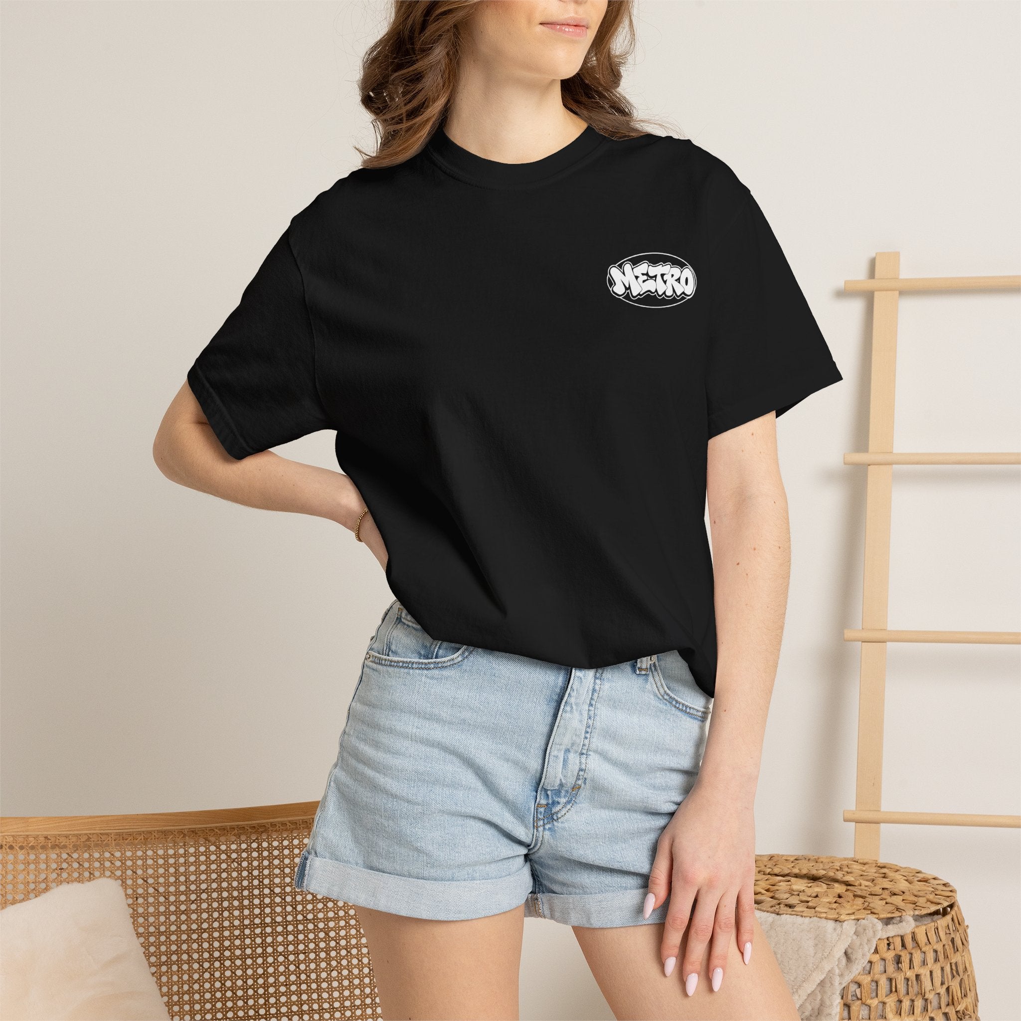 Graffiti Star T-Shirt — Colorful Street Art Crew Tee