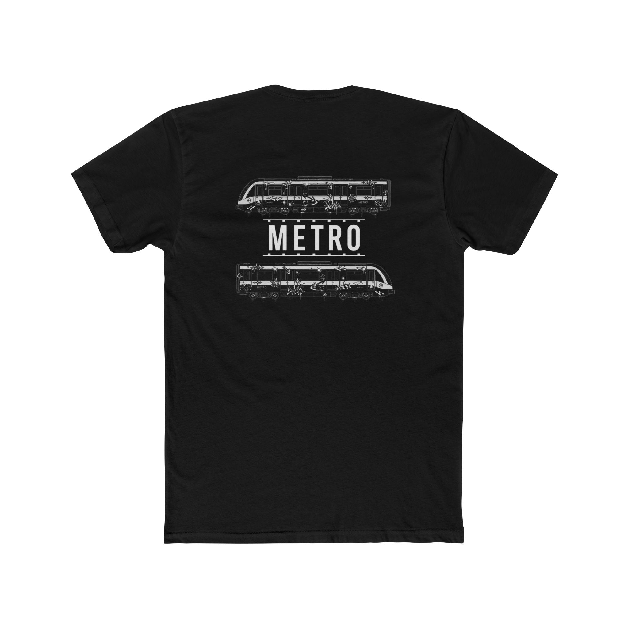 Retro Metro Train Tee