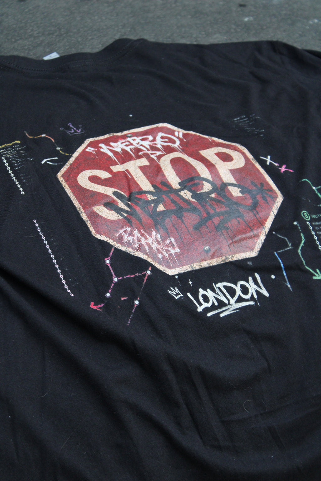 Metro STOP sign TEE