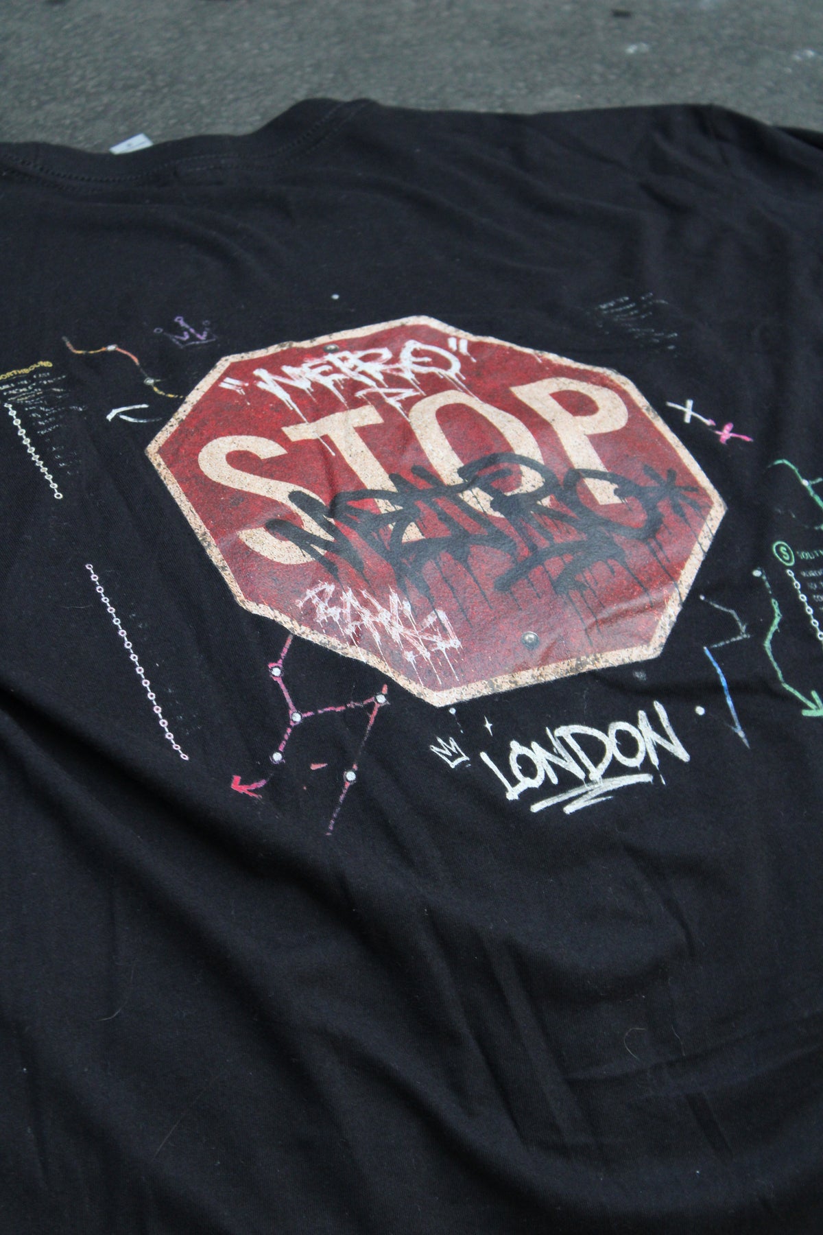 Metro STOP sign TEE
